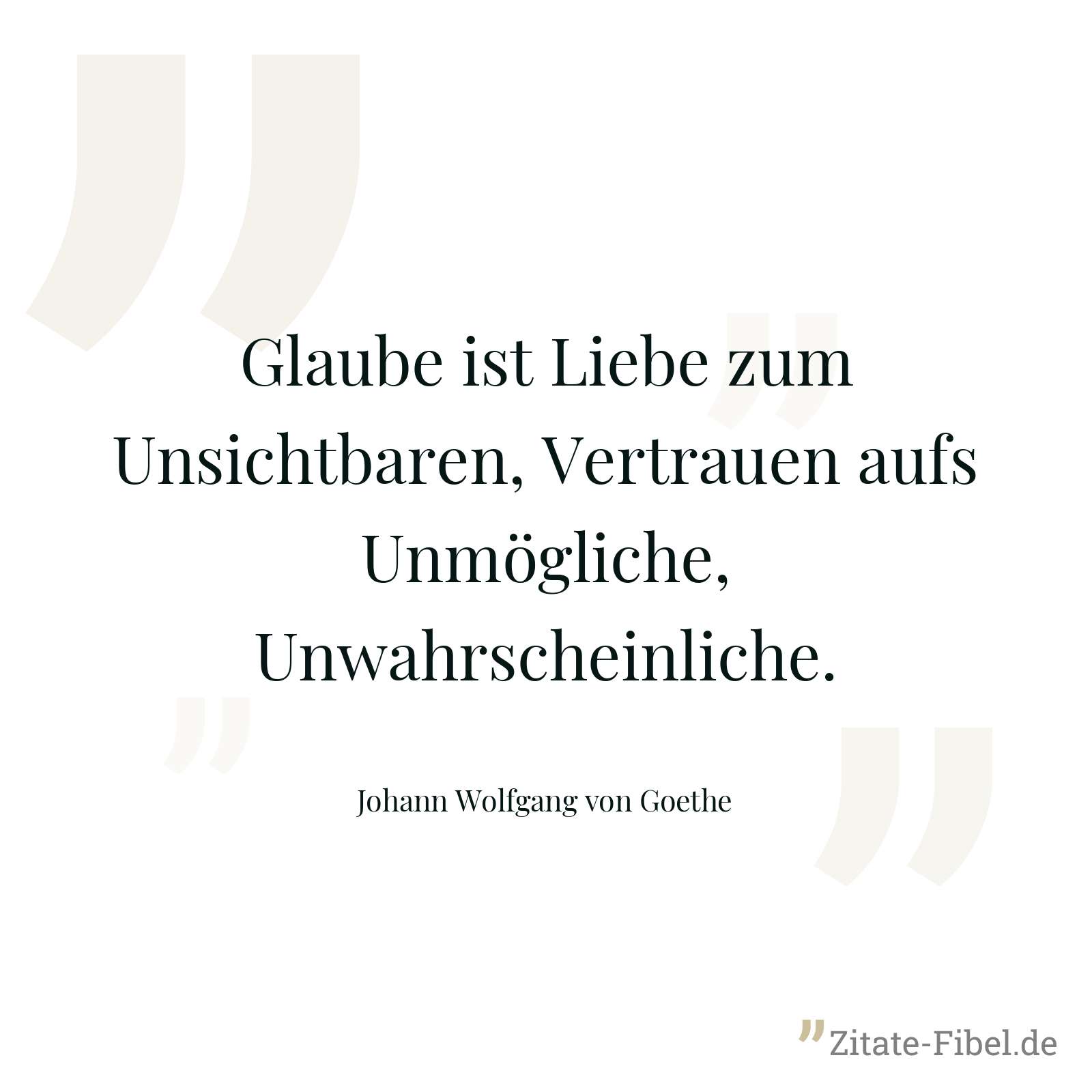 Goethe zitate liebe